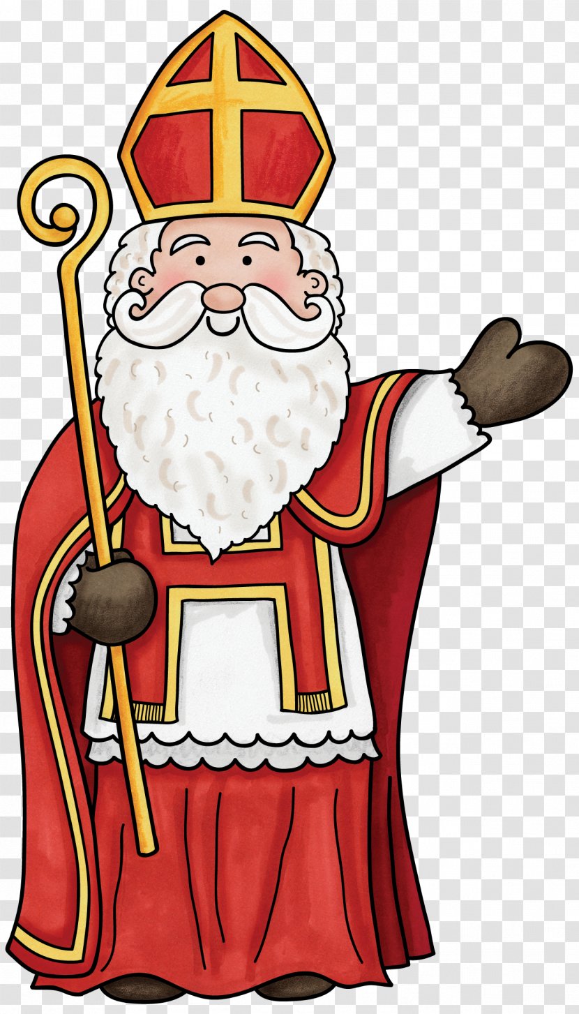 Santa Claus Ded Moroz Christmas Ornament Day Sinterklaas - Sint - Child Care Transparent PNG