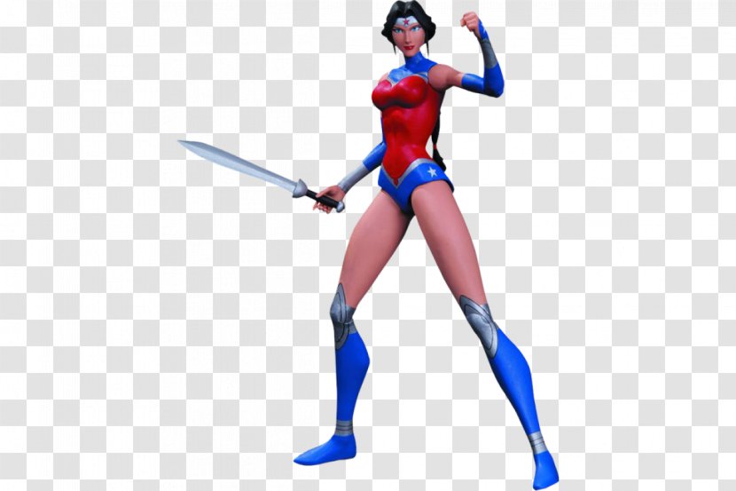 Wonder Woman Action & Toy Figures DC Collectibles Justice League War Comics - Fictional Character Transparent PNG