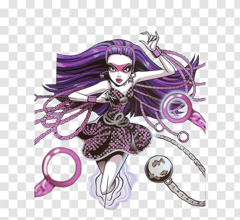 Monster High Spectra Vondergeist Doll Frankie Stein Barbie - Cartoon - Ghoul Transparent PNG