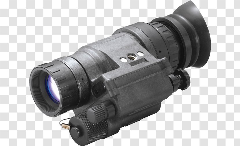 AN/PVS-14 Night Vision Device AN/PVS-7 Monocular - Lens - Binoculars Transparent PNG