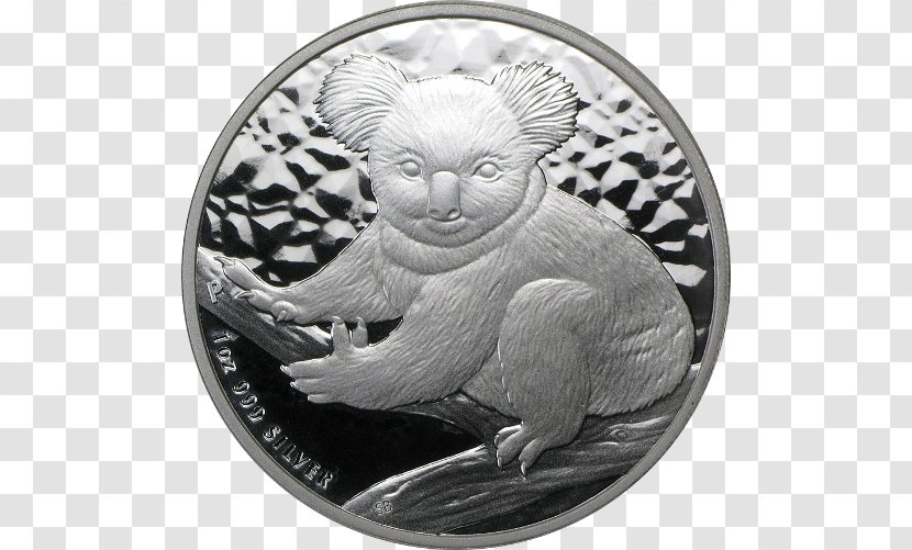 Perth Mint Koala Silver Coin - Australia Transparent PNG