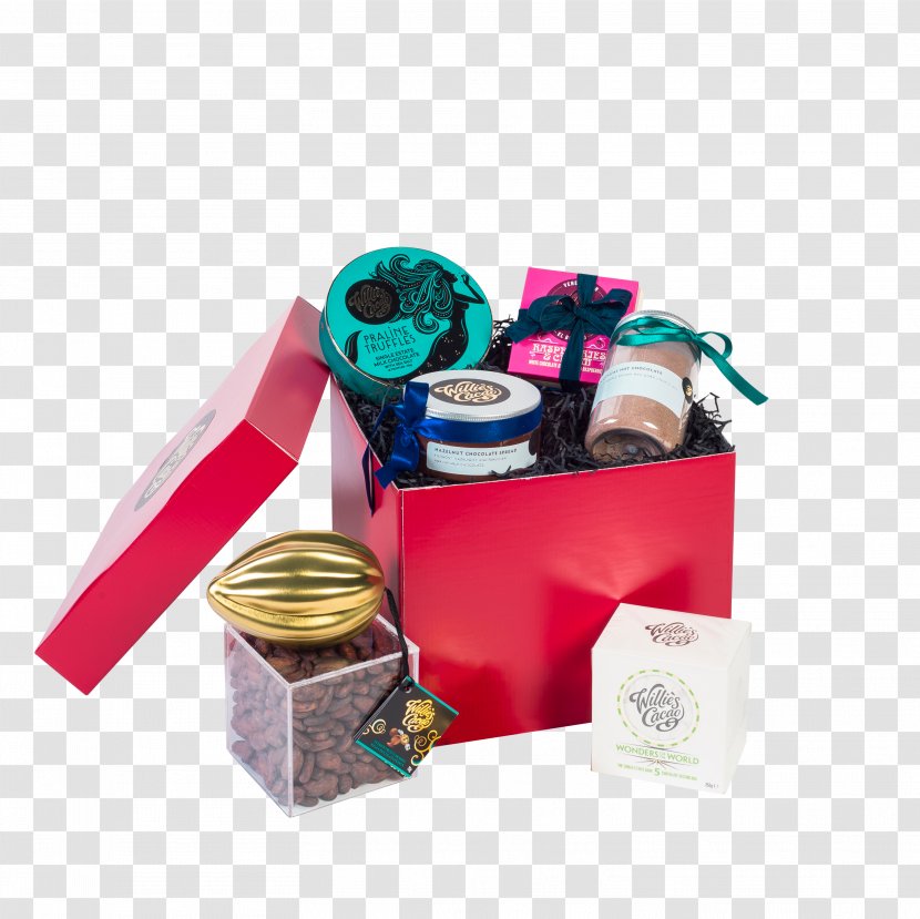 Gift Plastic Hamper Product - Box - Christmas Hot Chocolate Favors Transparent PNG