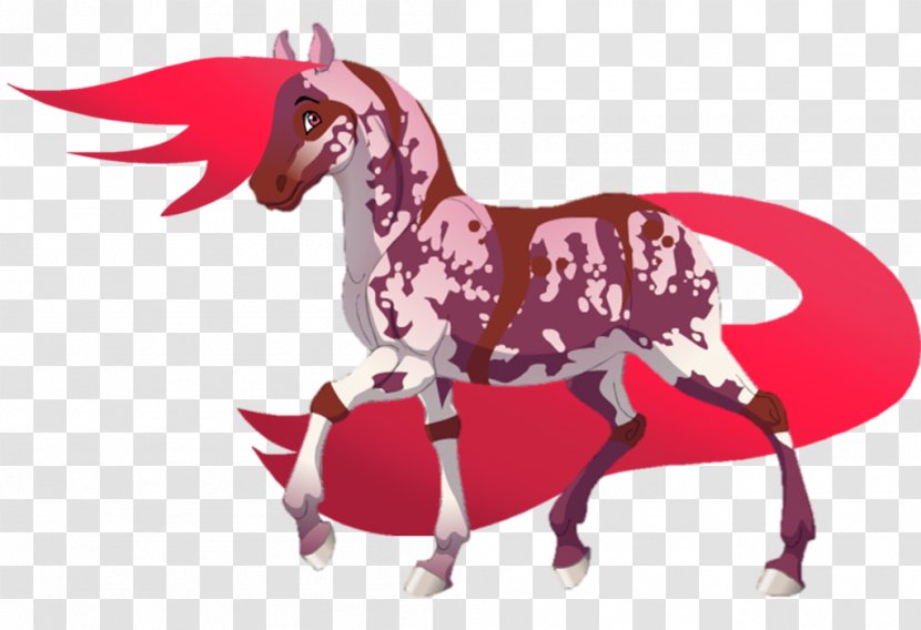 Dragon Mania Legends Pony Dog Pack Animal Mustang - Pink - Fire Horse Transparent PNG