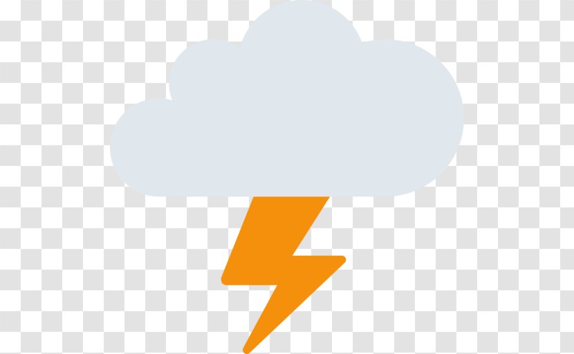Emoji Storm Rain Cloud Weather Transparent PNG