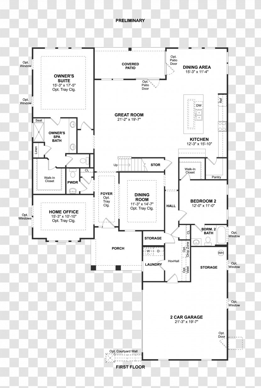 Floor Plan Line - Design Transparent PNG