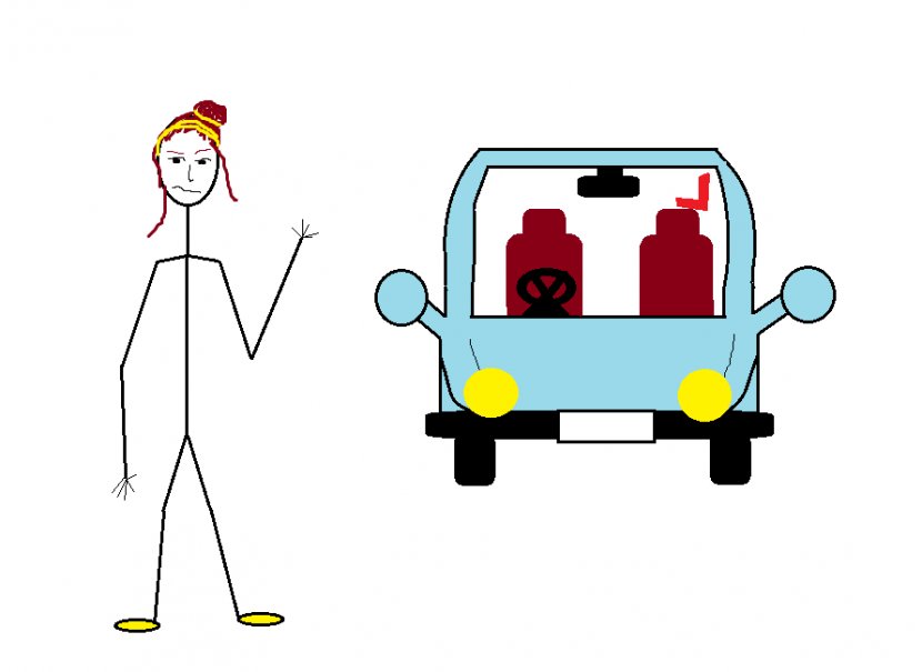 Cartoon Royalty-free Clip Art - Car - Driving Transparent PNG