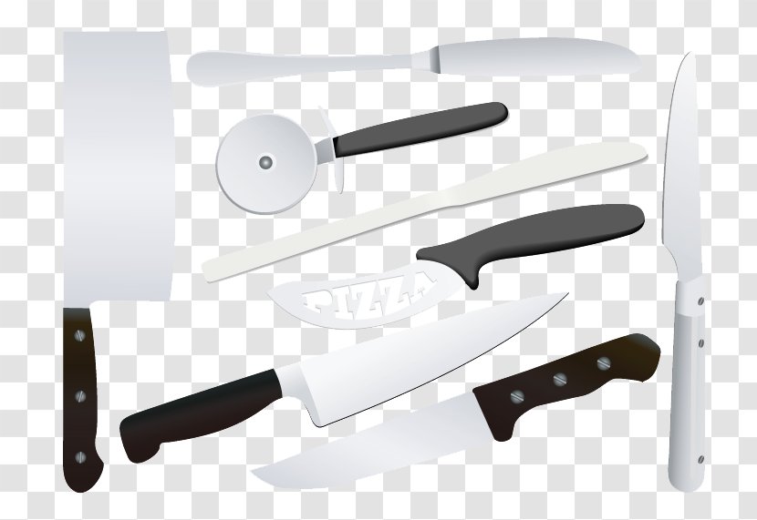 Chefs Knife Cutlery Kitchen - Hardware Accessory Transparent PNG
