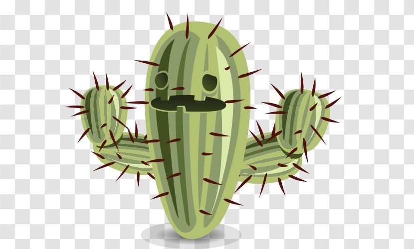 Cartoon Succulent Plant Clip Art - Cactus Transparent PNG
