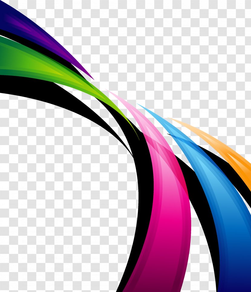 Graphic Design Science - Purple - Colorful Stripes Transparent PNG