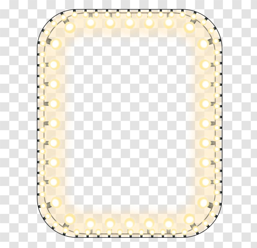 Light Pattern - Shadow - Simple Bulb Border Transparent PNG