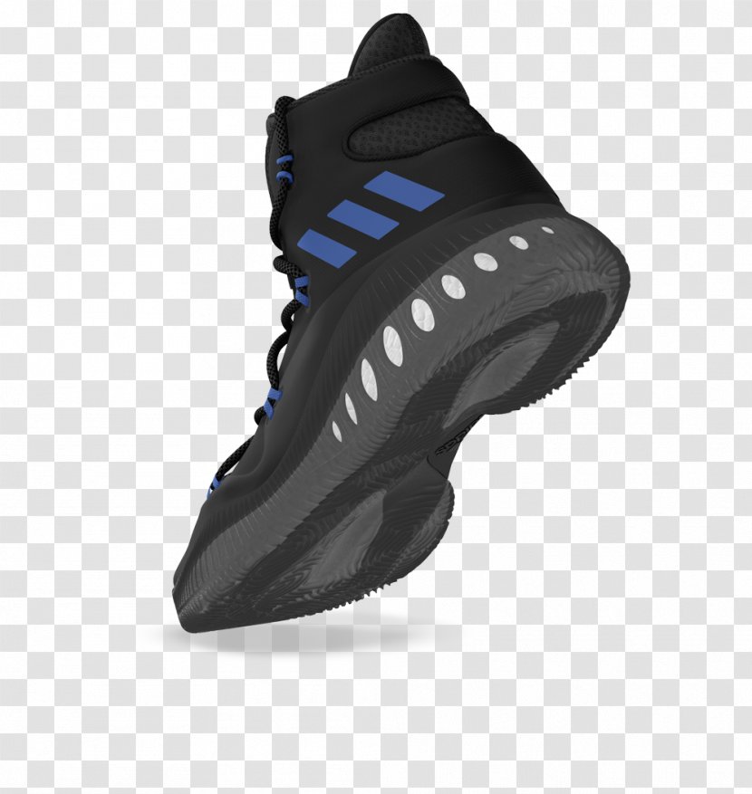 Adidas Sneakers Basketball Shoe Sportswear - Black - Shoes Transparent PNG