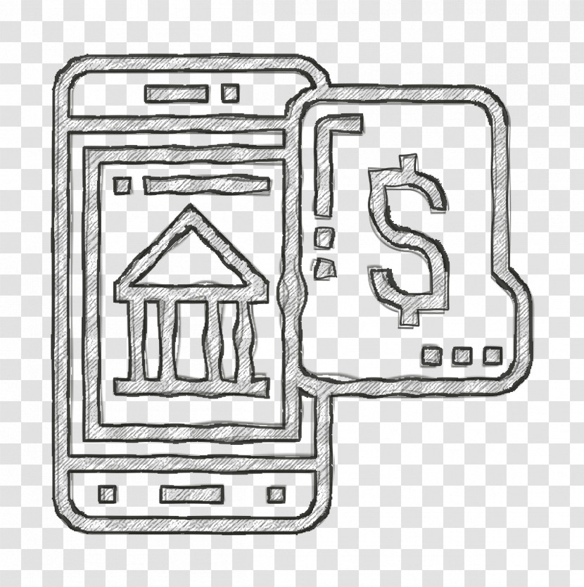 Bank Icon Digital Banking Icon Online Banking Icon Transparent PNG
