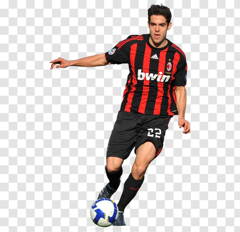 Kaká Jersey Soccer Player A.C. Milan Brazil National Football Team Transparent PNG