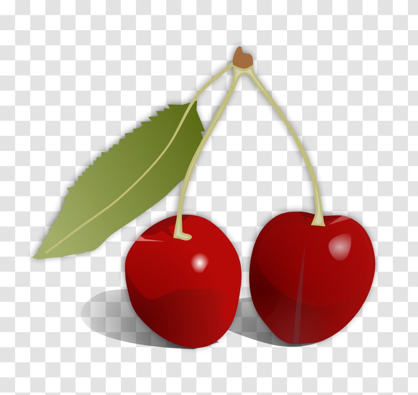 Cartoon Cherry Drawing Royalty-free Illustration - Heart - Red Image, Free Download Transparent PNG