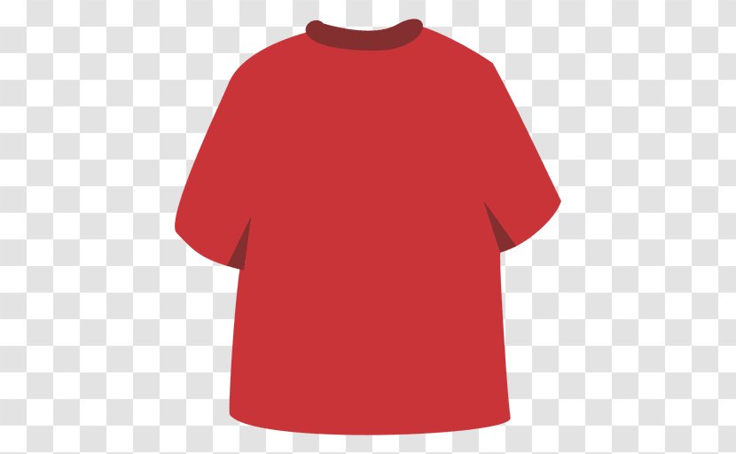 Long-sleeved T-shirt Red Hoodie - Pocket Transparent PNG