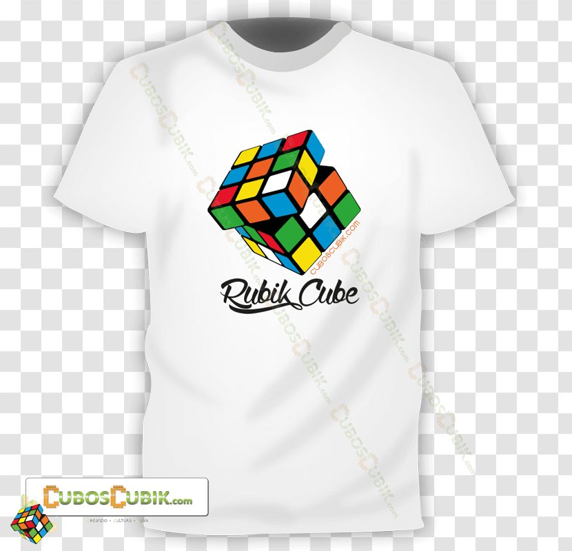 T-shirt Sleeve Tribal Gear Rubik's Cube - Yellow - Dayan Transparent PNG