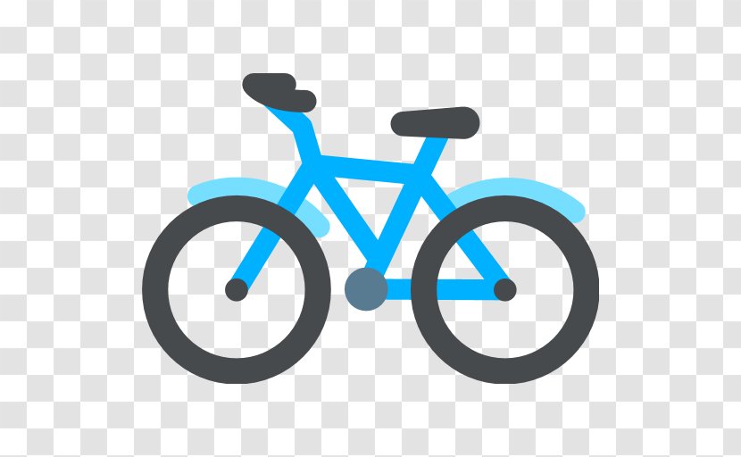 Bicycle Wheels Emoji Cycling Motorcycle - Text Messaging - Silhouette Of High Speed Rail Transparent PNG