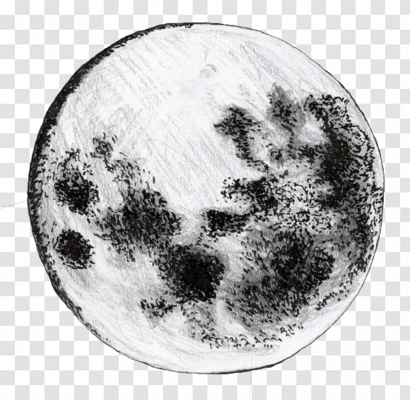 Drawing Doodle Sketch Image Clip Art - Rock - Moon Transparent PNG