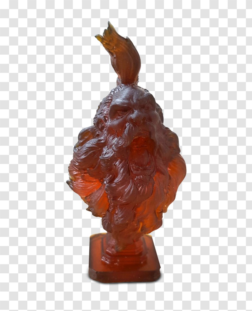 Sculpture Figurine Rooster - Liquid Crystal Transparent PNG