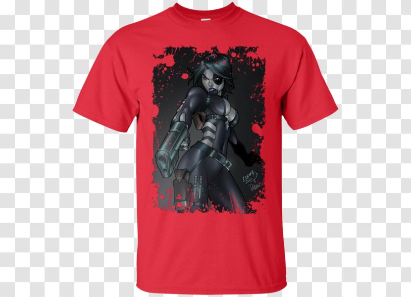 T-shirt Hoodie Clothing Sleeve - Top - Cable Deadpool Transparent PNG