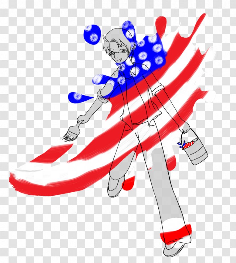 Flag Of The United States Independence Day American Literature England - Technology - Hand-painted Transparent PNG