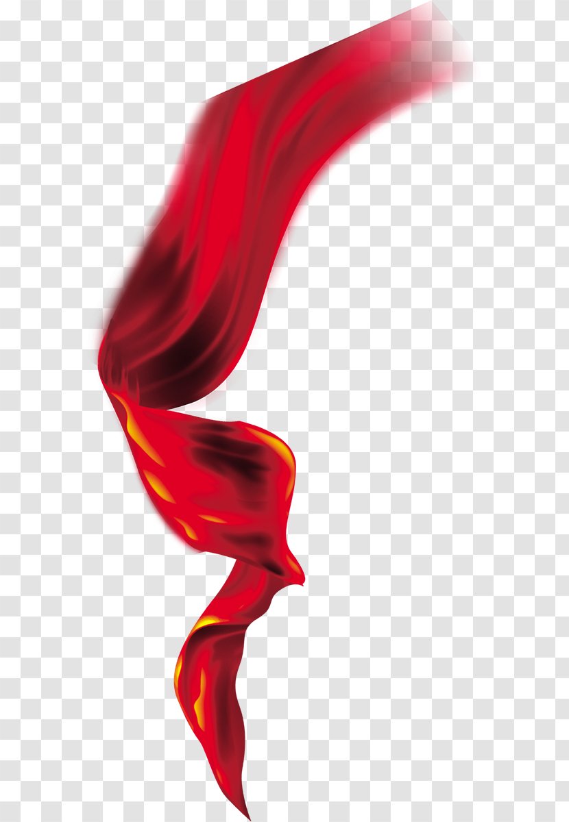 Ribbon - Close Up - Red Transparent PNG