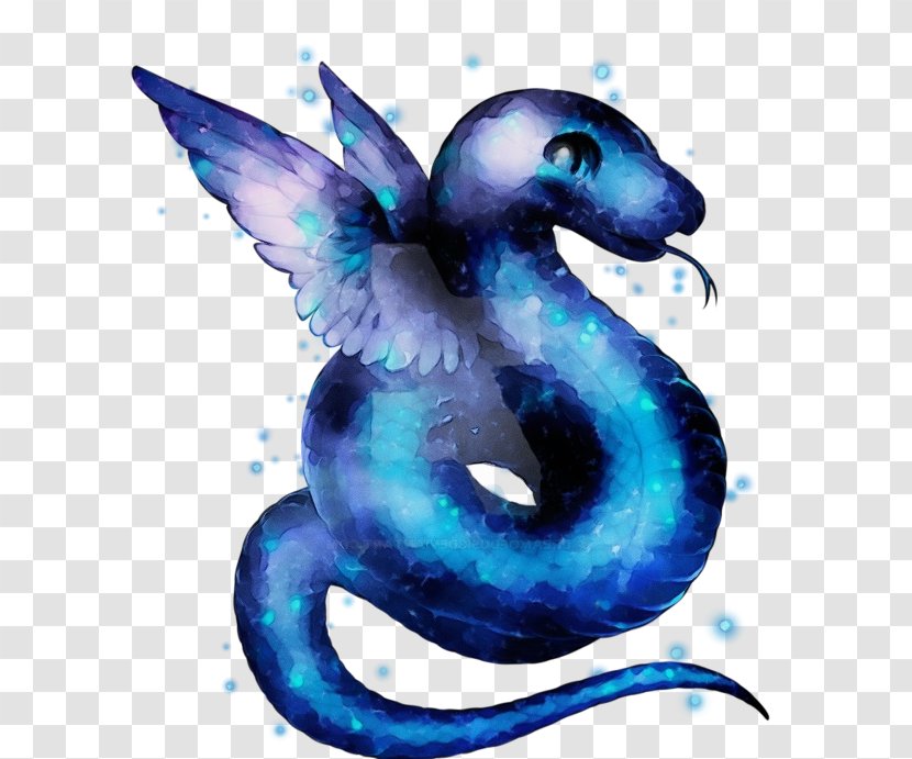 Dragon - Paint - Serpent Seahorse Transparent PNG