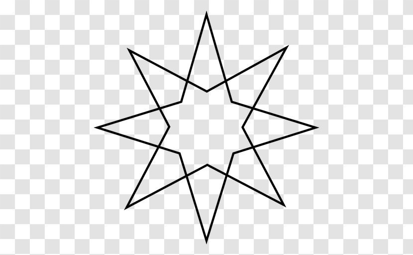 White Star - Blackandwhite Transparent PNG