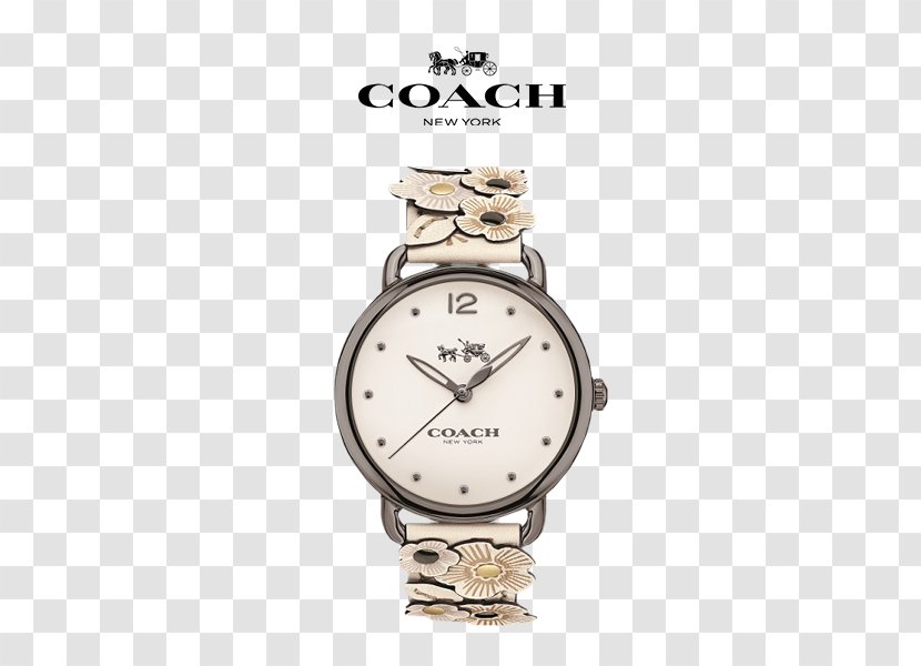 Watch Strap Leather Coach New York - Store Transparent PNG