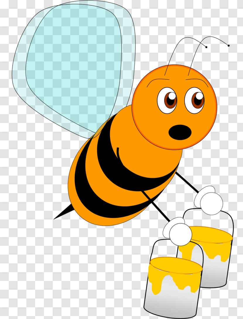 Western Honey Bee Hornet Clip Art Transparent PNG