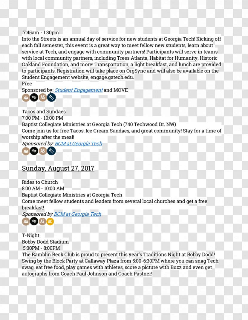 Planning Architecture Civil Engineering Document - Text - Bobby Dodd Stadium Transparent PNG