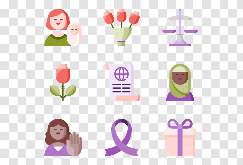 Computer Icons International Women's Day Clip Art - Text - Womensday Transparent PNG