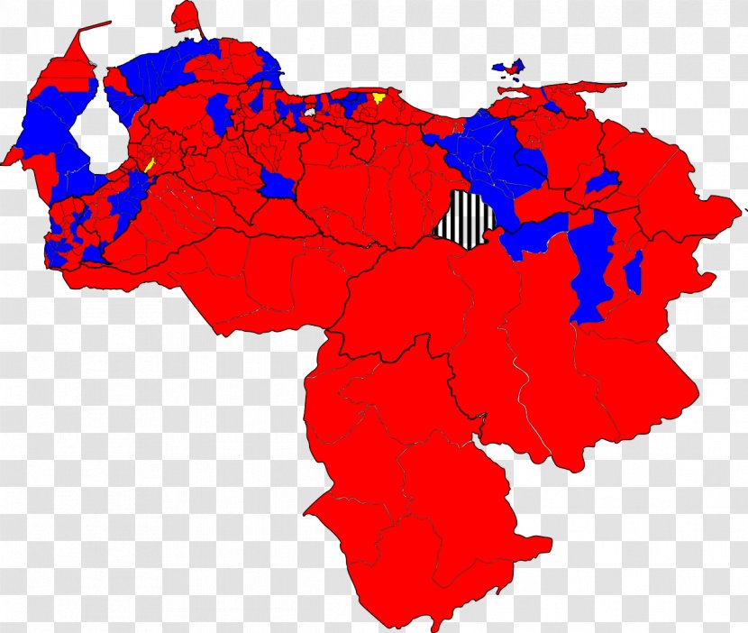 Venezuelan Presidential Election, 2018 Vector Map - World Transparent PNG