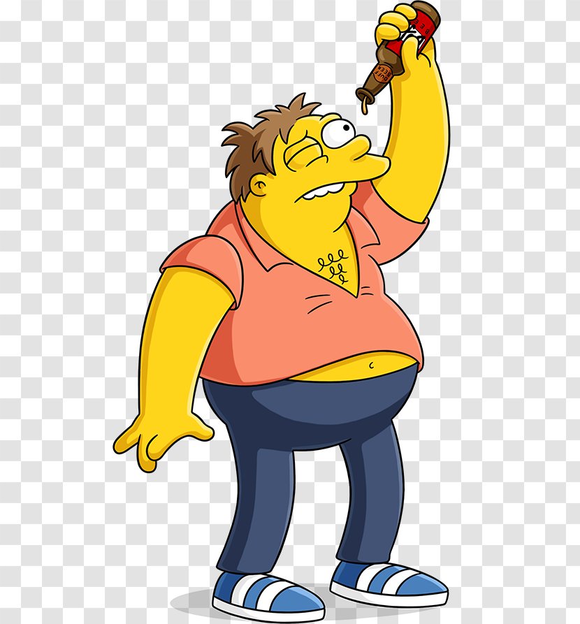 Barney Gumble Homer Simpson Rubble Carl Carlson The Simpsons: Tapped Out - Simpsons Season 11 - Spot Kick Transparent PNG