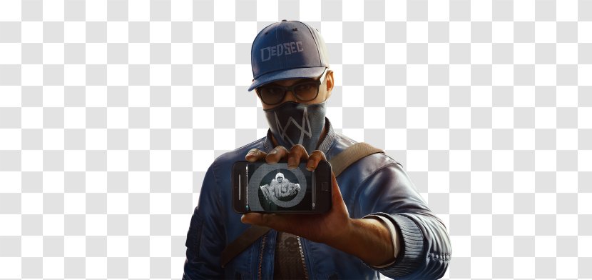 Watch Dogs 2 PlayStation 4 Desktop Wallpaper Aiden Pearce - Headgear - Wath Transparent PNG