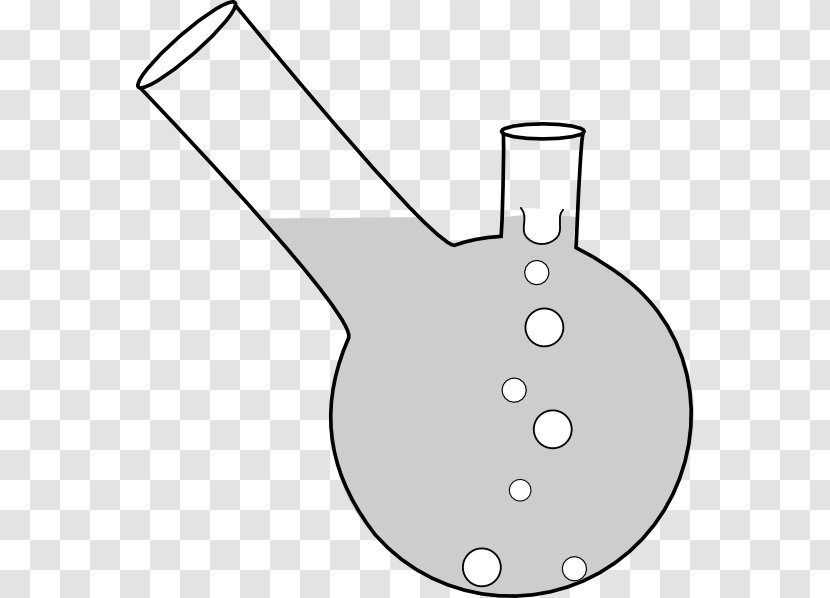 Laboratory Flasks Round-bottom Flask Erlenmeyer Test Tubes Clip Art - White - Boiled Transparent PNG