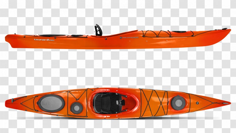 Sea Kayak Wilderness Territory Boat Sporting Goods - Orange - Manggo Transparent PNG