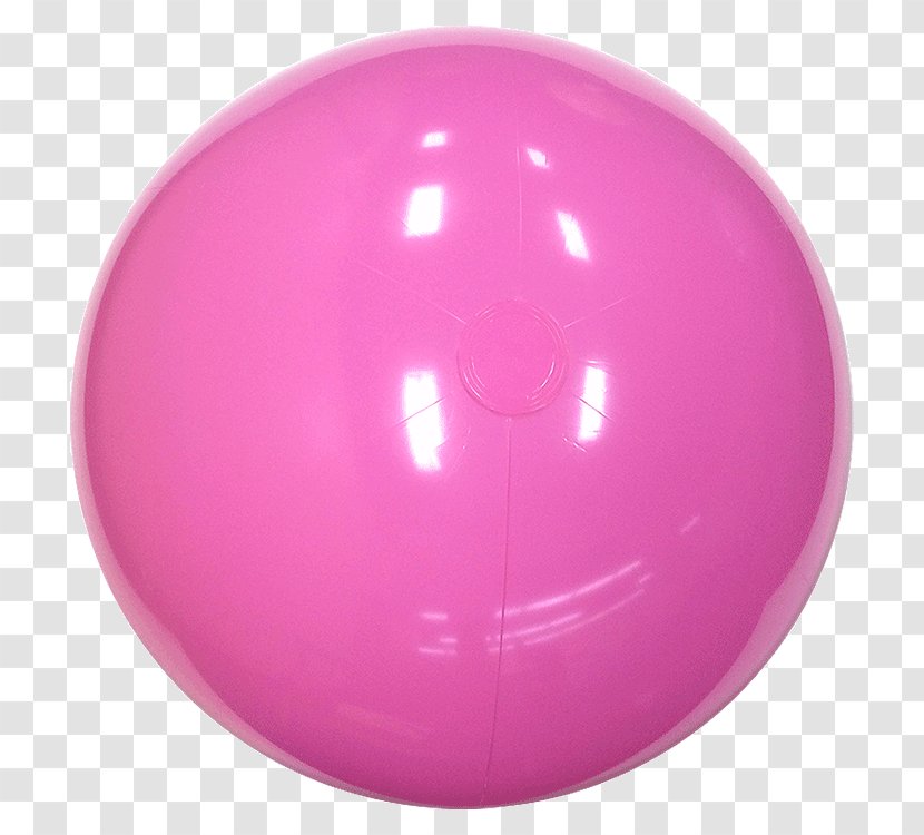 Beach Ball Pink Color - Football Transparent PNG