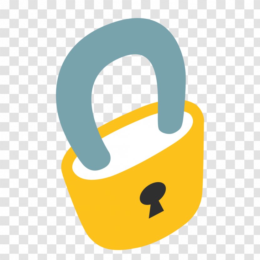Emoji Padlock Symbol Unicode - Character - Lock Transparent PNG