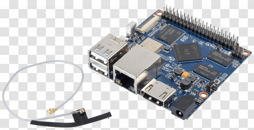 Microcontroller Banana Pi Raspberry Armbian Single-board Computer - Chips Transparent PNG