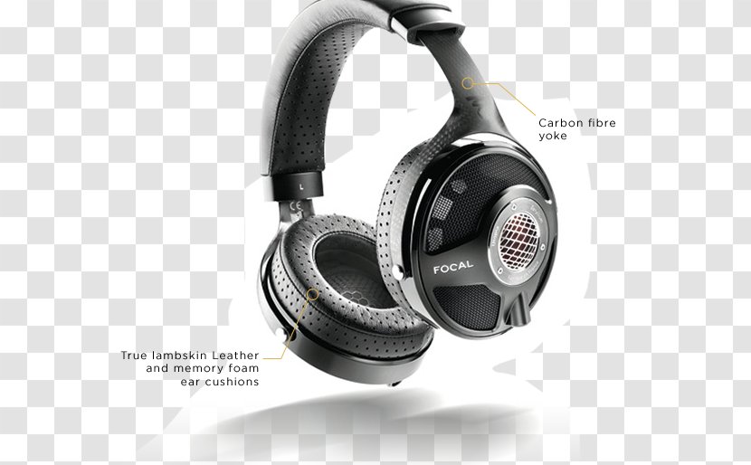 Focal-JMLab Headphones Focal Utopia High Fidelity Sound Transparent PNG