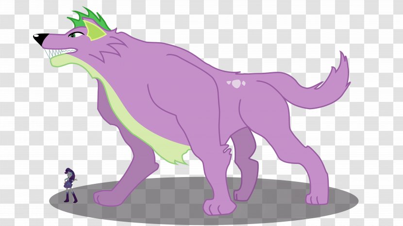 Spike Dog Pony Artist - Purple Transparent PNG