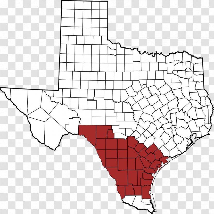 Borden County Cottle County, Texas Zavala Hamilton Cass - Black And White - State Highway Loop 150 Transparent PNG