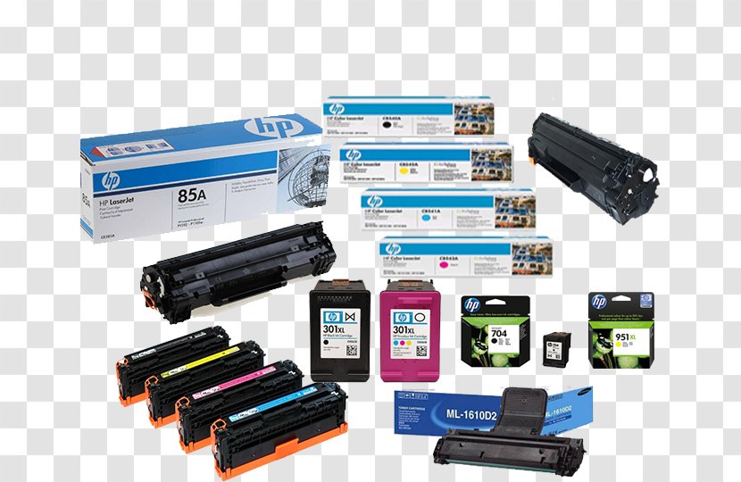 Hewlett-Packard Toner Cartridge HP LaserJet Printer - Hp Laserjet - Hewlett-packard Transparent PNG