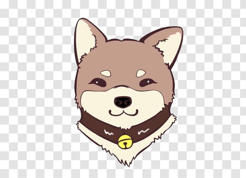 Shiba Inu Cartoon Cuteness - A Dog Transparent PNG