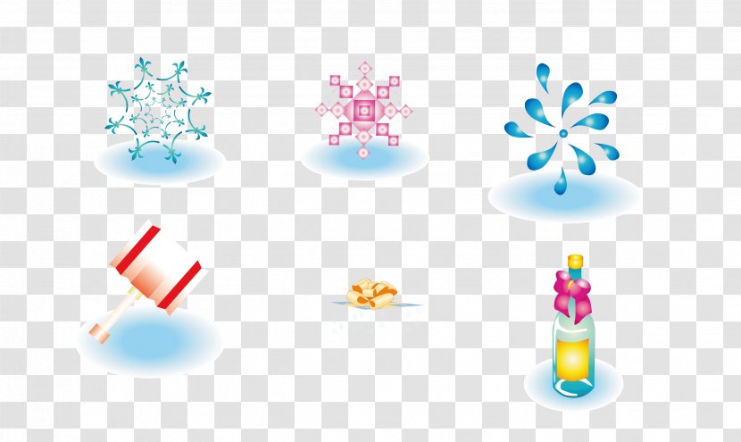 Graphic Design Pattern - Microsoft Azure - Snowflake Transparent PNG
