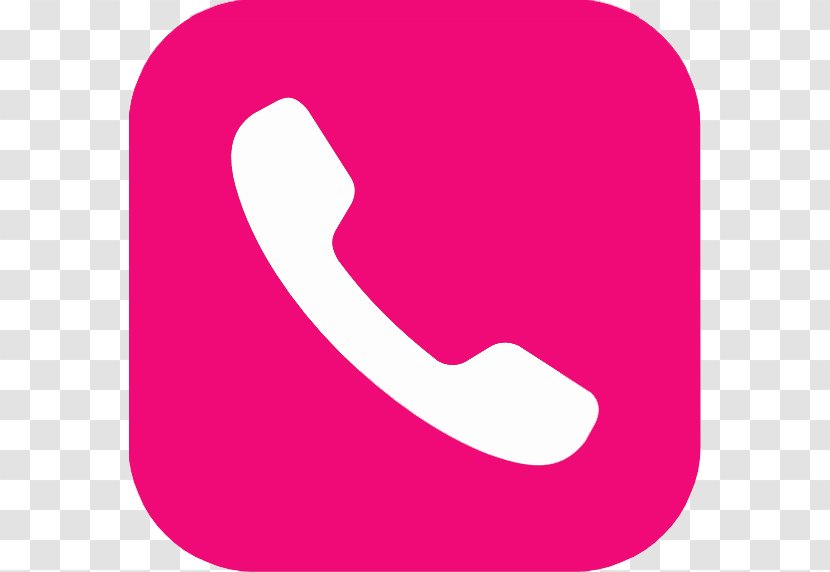 Retina Orange County Cosmetologist IPhone LINE Android - Magenta - Red Phone Icon Transparent PNG