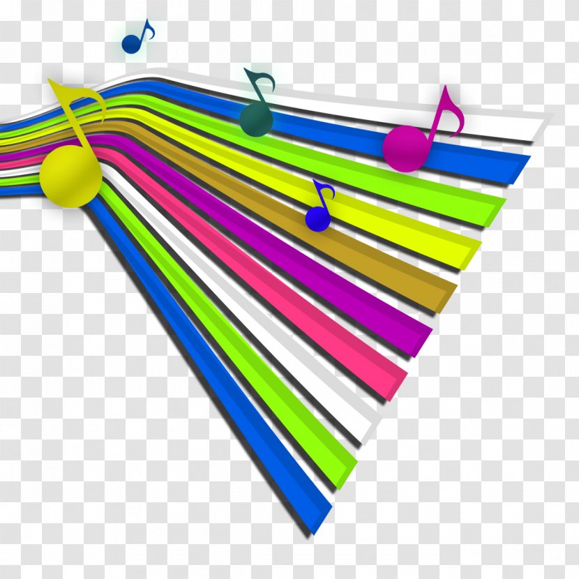 Musical Note Color - Silhouette - Notes Transparent PNG