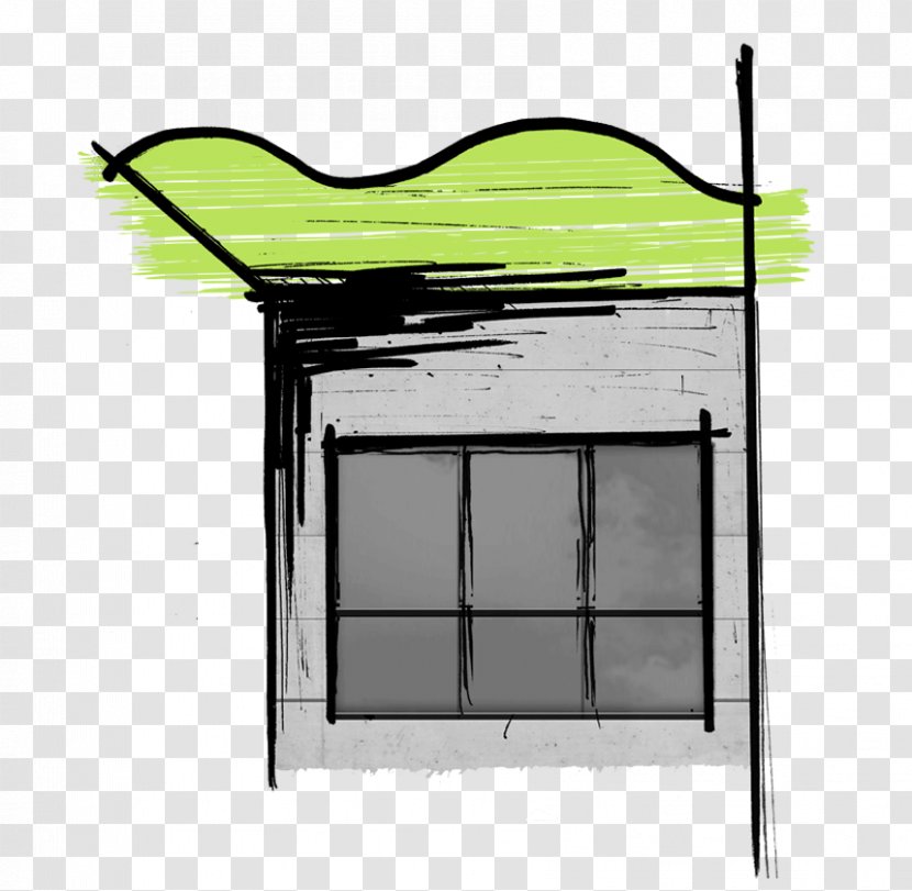 Window House Line Angle - Furniture Transparent PNG
