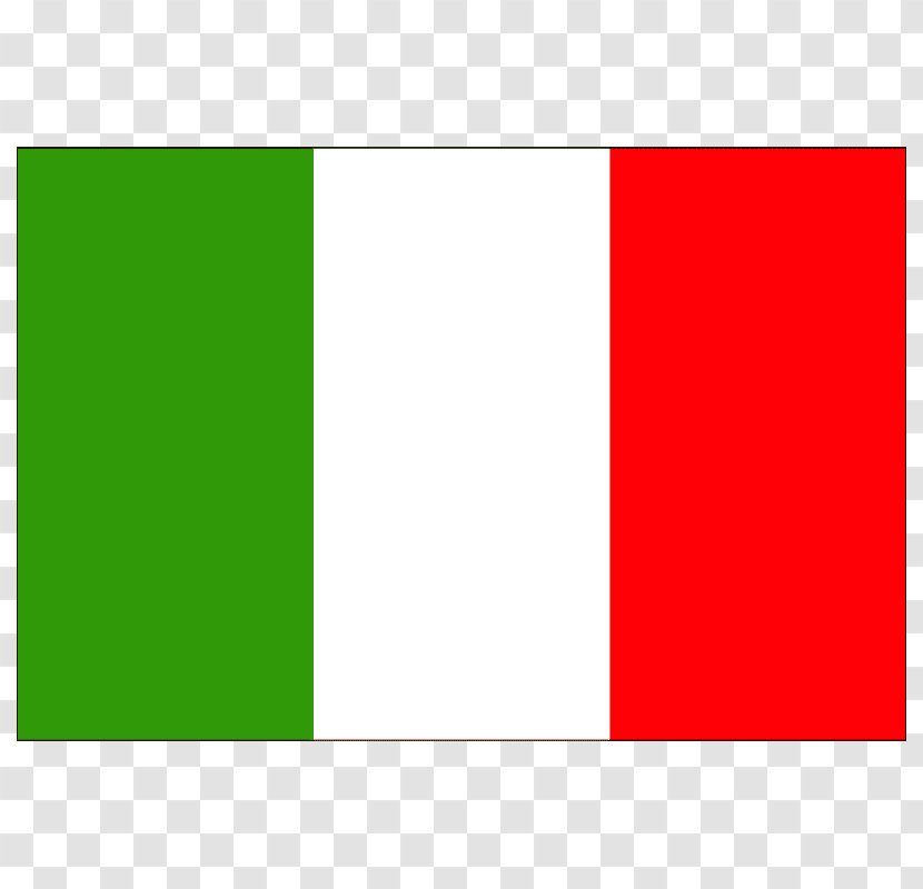 Flag Of Italy National The United Kingdom - Rectangle Transparent PNG